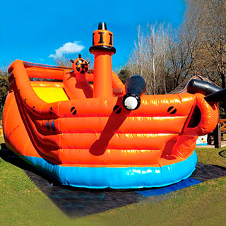 alquiler inflable tobogan grande