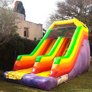 alquiler inflable tobogan grande