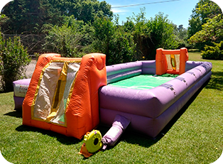 alquiler inflable cancha