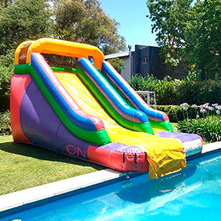 alquiler de tobogan inflable